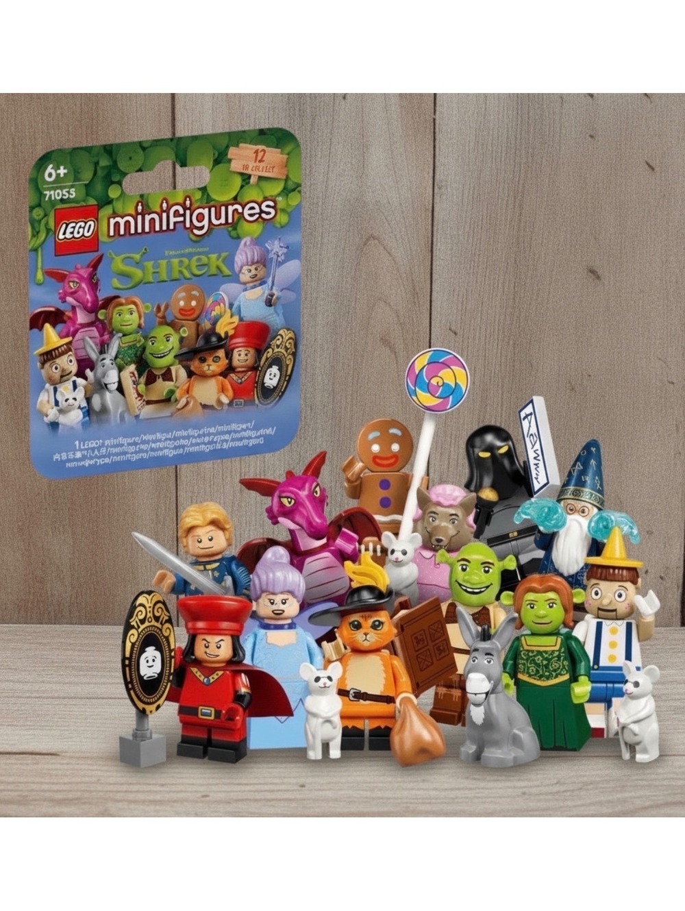 LEGO Shrek 71053 Dragon CMF Sealed Scanned colshr-5